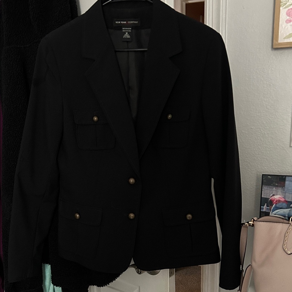 New York & Company Elegant Black Blazer